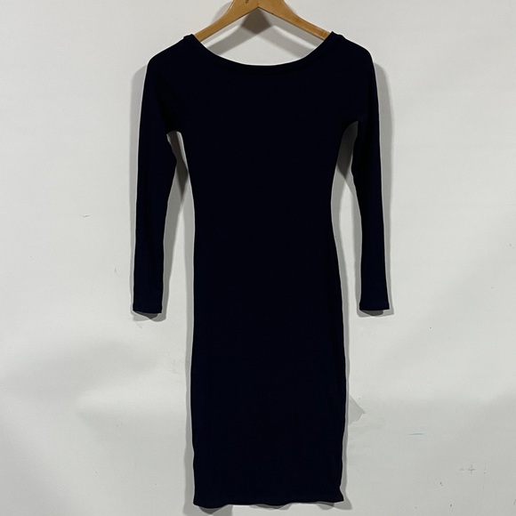 NWT Intermix Helene button dress Black Long Sleeve Dress - Picture 6 of 6